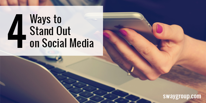 stand out on social media