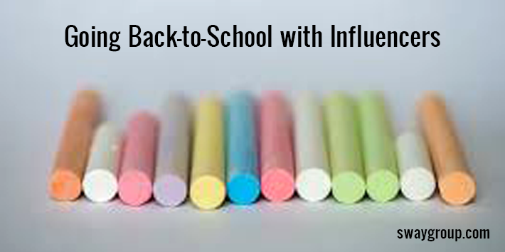 Back to School with Social Influencers with Sway Group