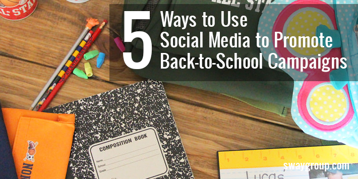 Social Media Influencers Promote Back to School Campaigns