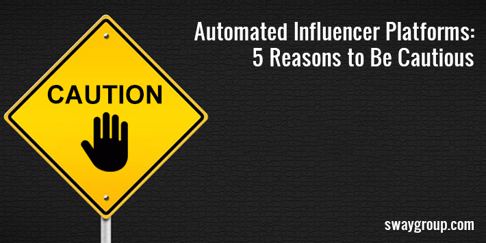 Be Cautious of Automated Influencer Platforms