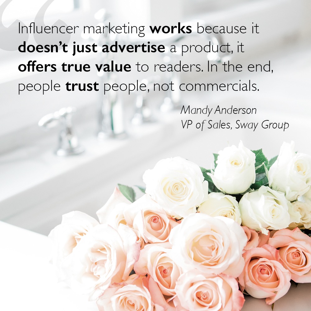 the role of influencers in digital marketing quote