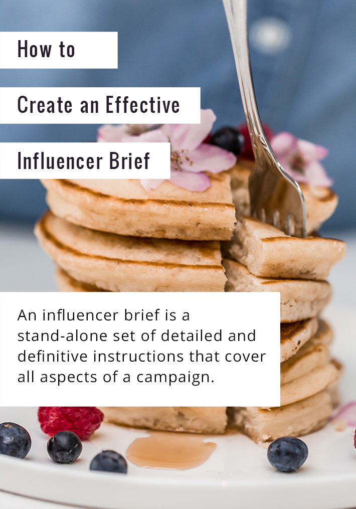 how to create an influencer brief that works