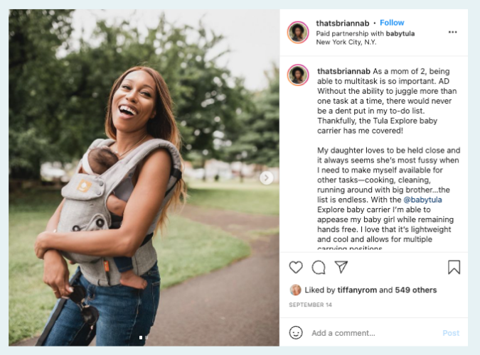 micro influencer on instagram example