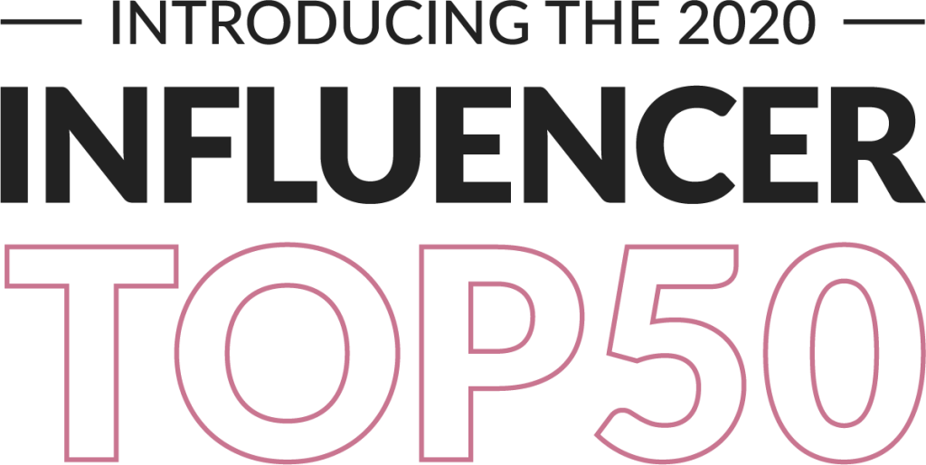 Influencer Top 50 – 2020